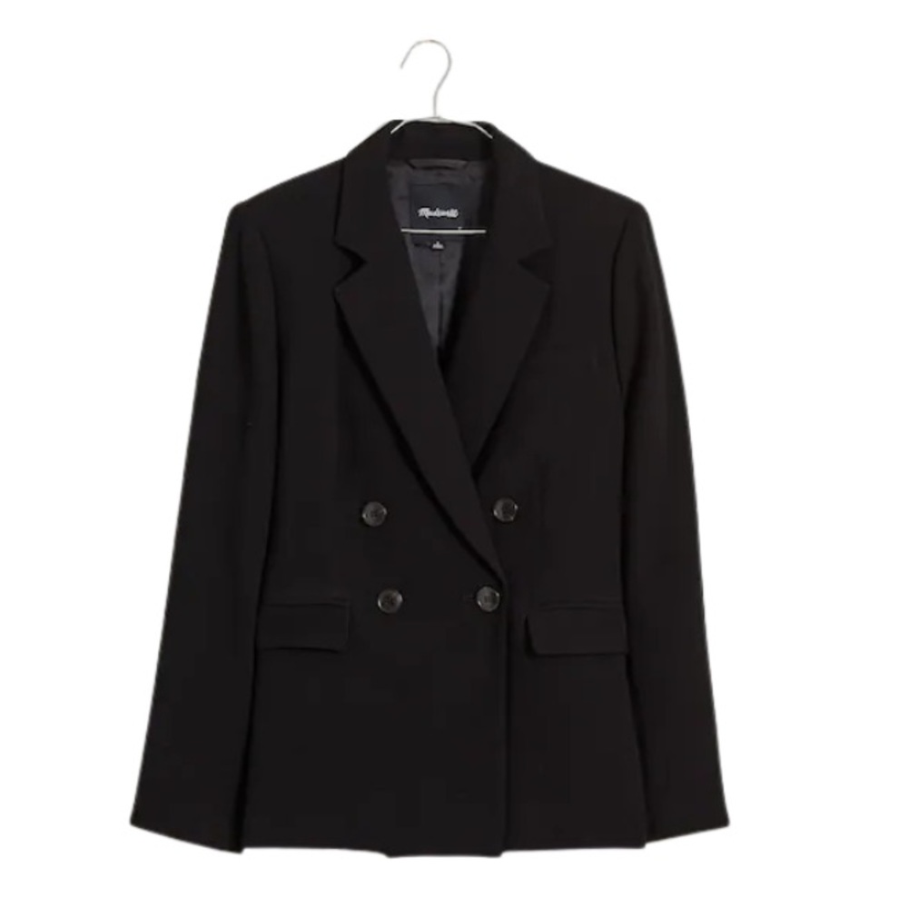 Madewell The Plus Rosedale Blazer in Crepe